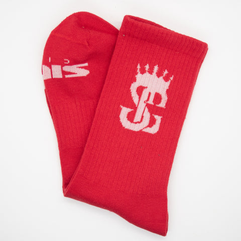 Socks (Red/White)